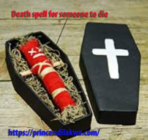 Death spell for someone to die