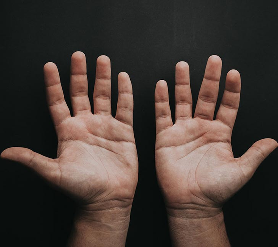 Palm Reading Exorcism of dark energy